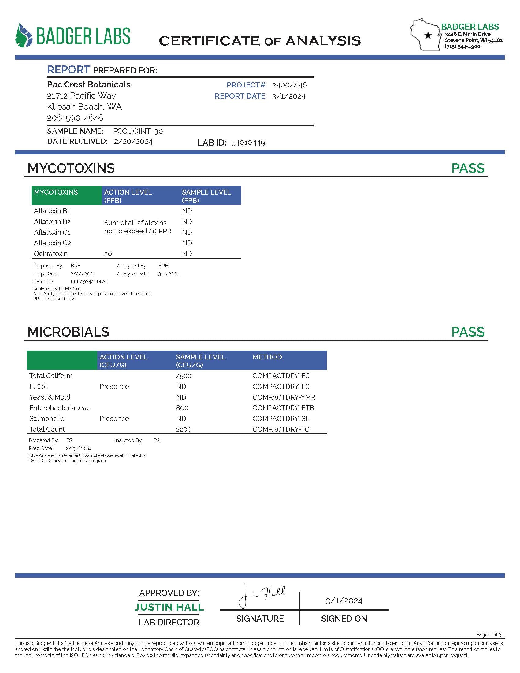 Joint Support & Mobility Formula